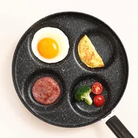 

Four-hole Flat bottom Non-stick Omelette Pan Egg Pan