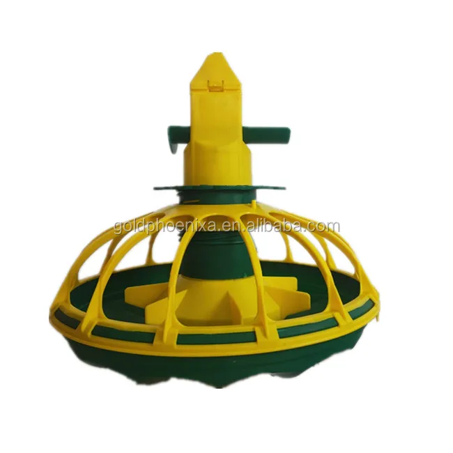 New Type Poultry Feeder Pan Automatic Broiler Pan Feeding Line System Equipment