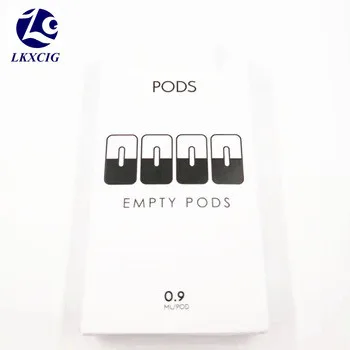 New vape empty pods cartridges LKXCIG MY pods 0.9ml Cotton/ ceramic empty pods for MYLE device