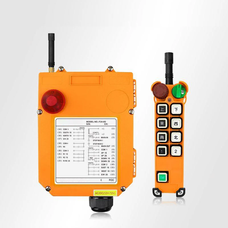 

Waterproof crane industrial crane radio remote control for hoist overhead crane