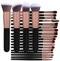 

22 Pieces BS-MALL Rose Gold Beauty Cosmetic makeup brush tools Private Label Makeup Brushes Set