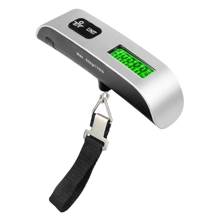 

Amazon Hot Sell Cheap Silver Digital Luggage Scale For Promotional Gift