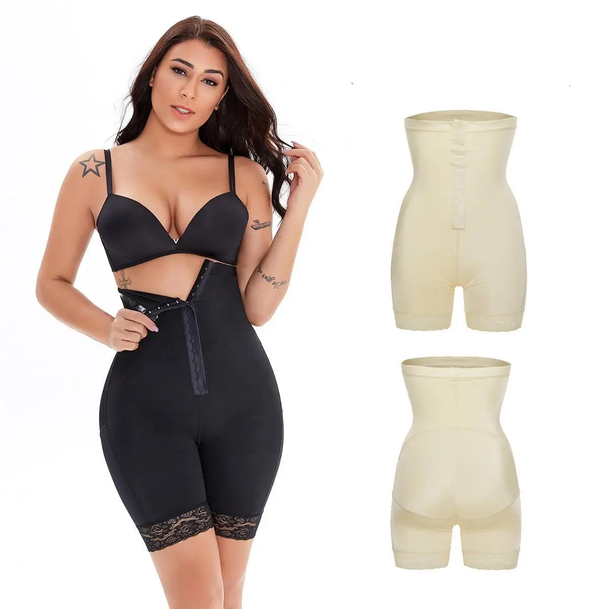 

Bone Waist Trainer Colombian Belt Tummy Body Shaper High Compression Steel for Lady Slimming Underwear Bodysuit Women Full Slips, Aviliable