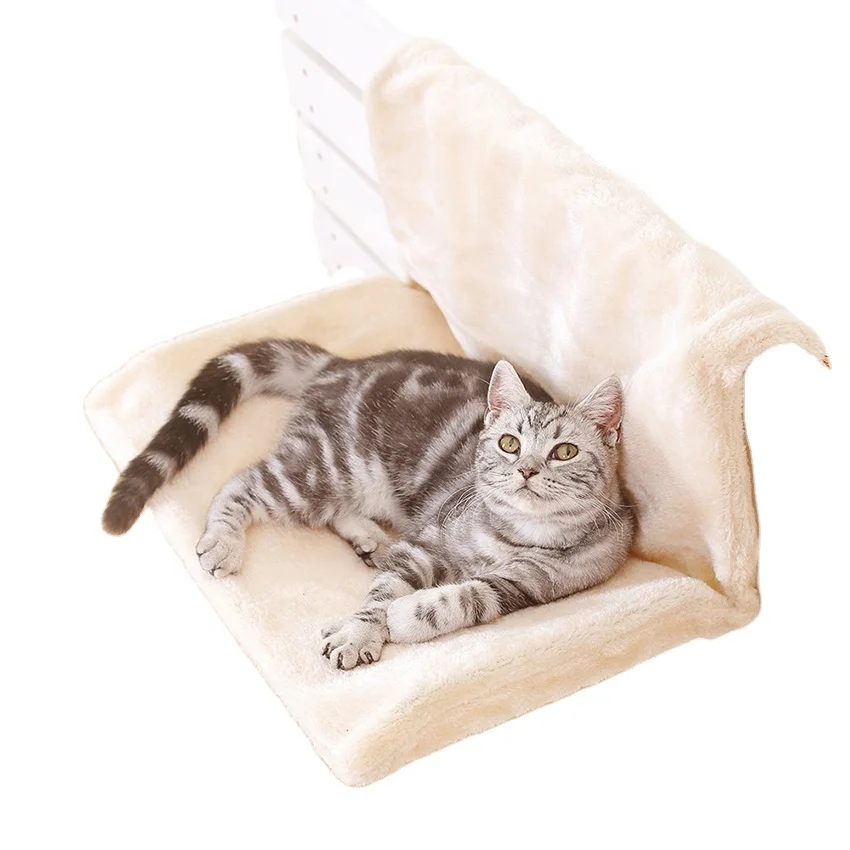 

Cat Bed Removable Window Sill Cat Radiator Lounge Hammock for Cats Kitty Hanging Bed Cosy Carrier pet beds & accessories