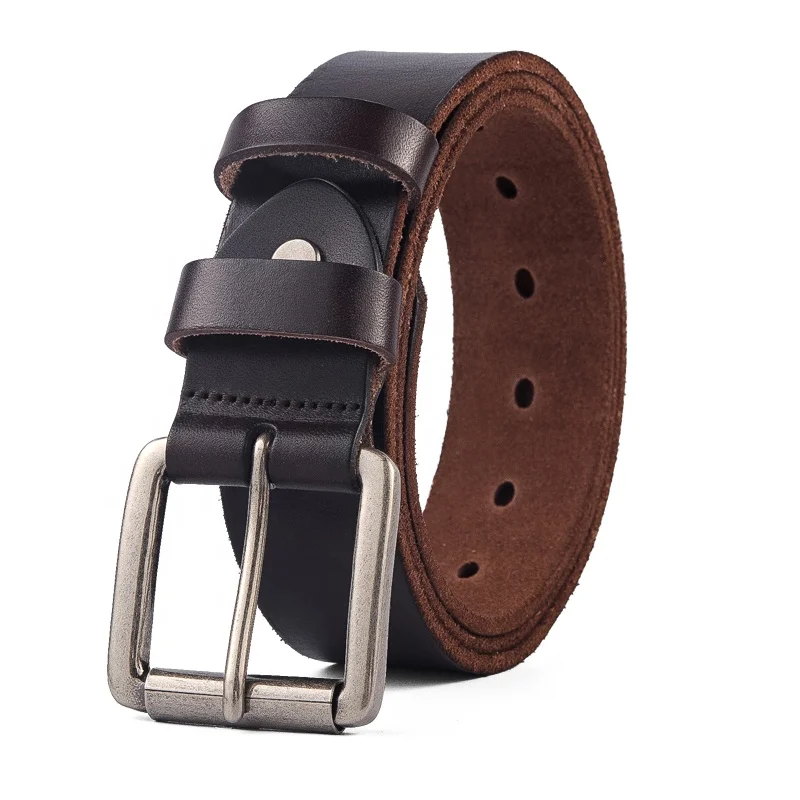 

New Factory Price Men Genuine Leather Belt Designers Belts Men Custom Belt Buckles