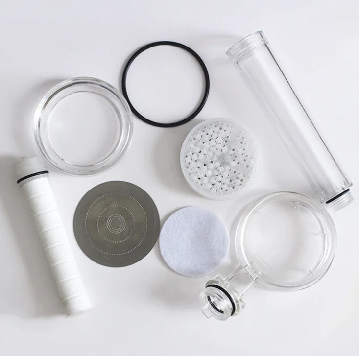 Newest Shower Filter With Head Pp Cotton Cartridge For 15 Stages Chrome