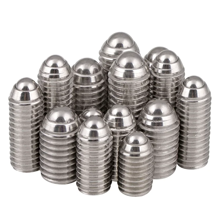 
Stainless Steel Hex Socket Set Screws Spring Ball Plunger Positioning Beads Screw 