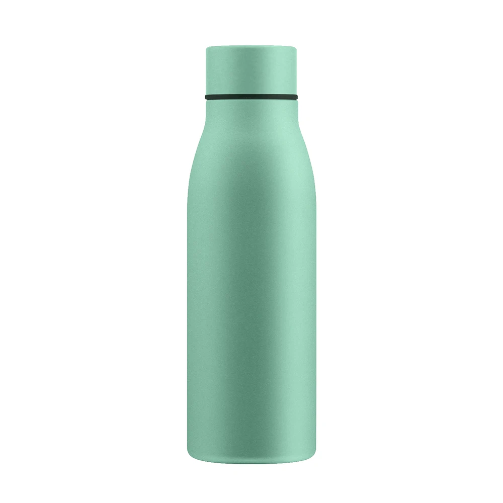 

600ml Double wall insulated stainless steel water bottle vacuum Thermos sports water bottle