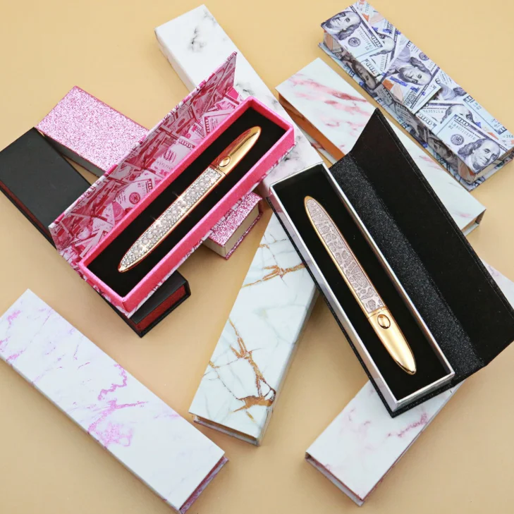 

Eyeliner glue wholesale adhesive eyeliner custom eyeliner box packaging transparent eyelash glue pen, Accept