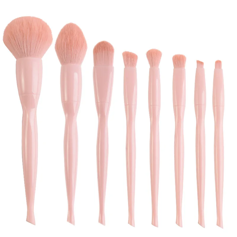 

makeup kit with brush brush makeup cruelty frre 26 makeup brush set, Pink/green/blue/skin/white