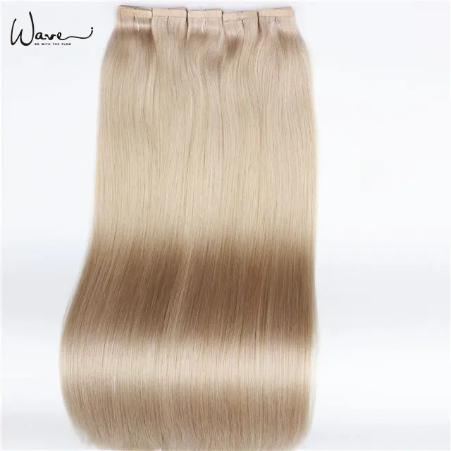 

Cuticle Quality Virgin Remy Hair Ombre Blonde Tape in Human Hair Russian Tape-in Hair Extensions