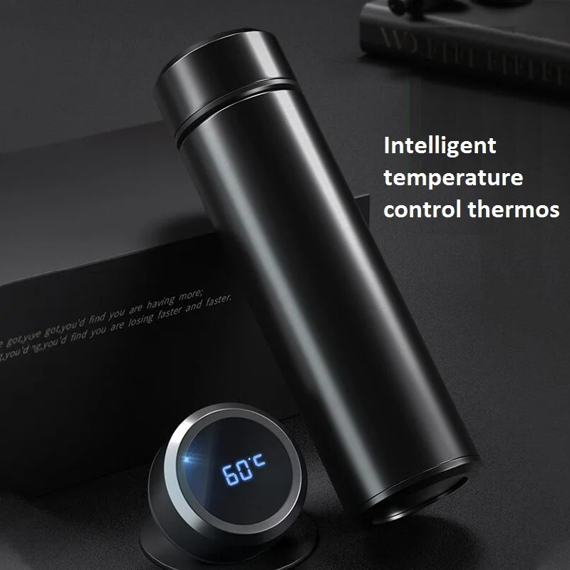 Stainless Steel Insulated Intelligent Smart Electric Cup Water Bottle