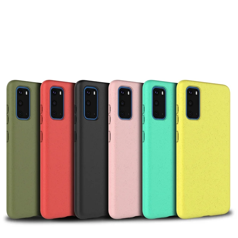 

Wheat straw biodegradable eco-friendly S20 S20 PLUS S20 ULTRA phone cases