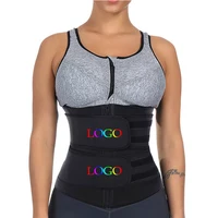 

custom Wholesale Women tummy control Neoprene black private label running sport plus size waist trainer