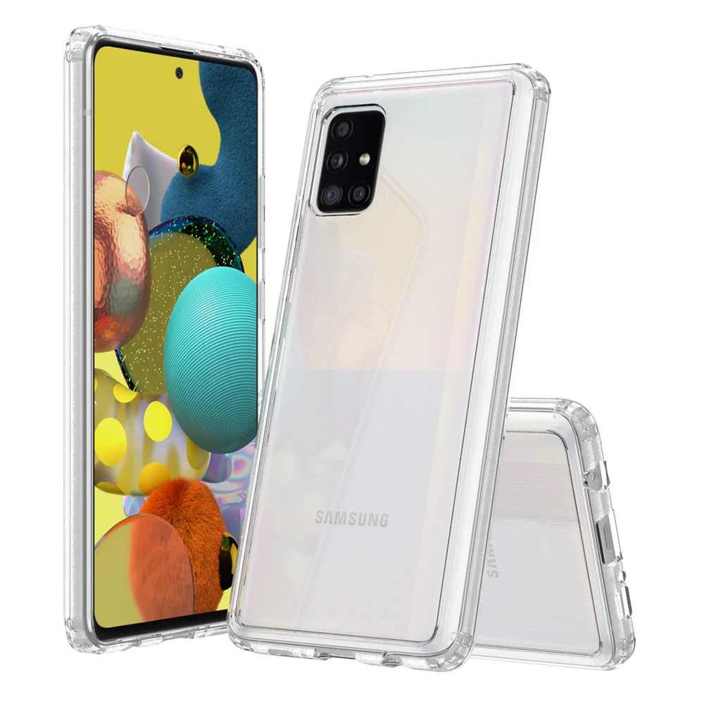 

Wholesale Transparent Mobile Phone Back Cover for Samsung Galaxy A51 5G