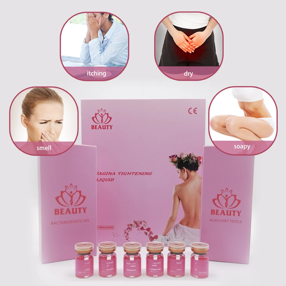

Repair care vaginal tightening gel pills effective shrink private area lubricate remove odor anti Itch yoni detox, Pink