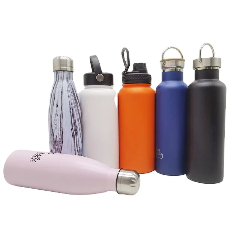 

Hot sell 350ml 500ml 600ml 750ml 1000ml 32oz Stainless steel sport vacuum bottle