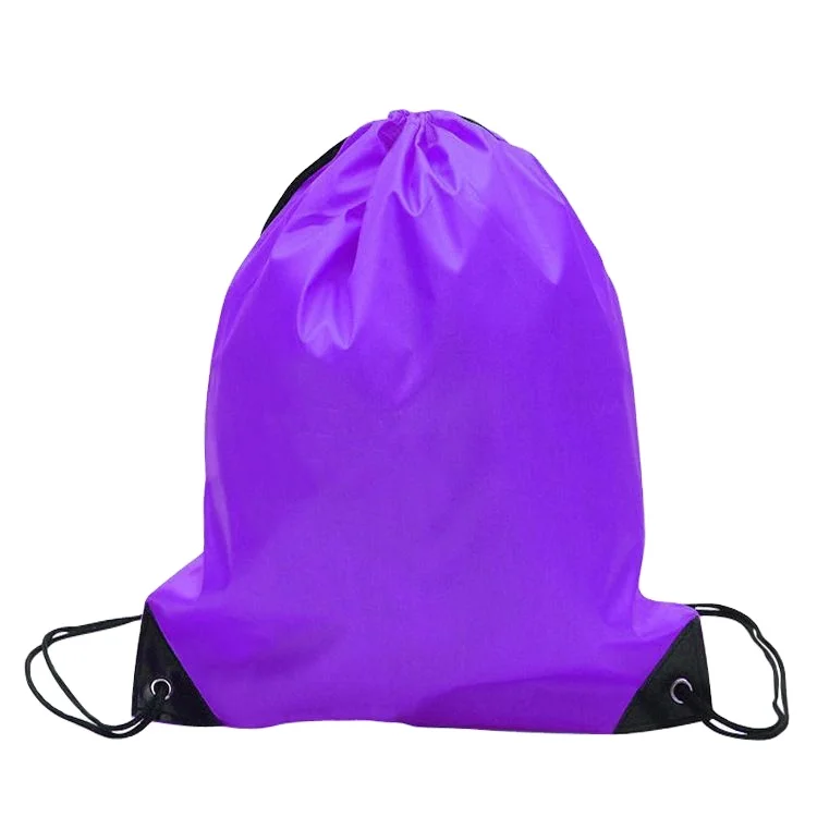 

Customized Gym Bag Drawstring Backpack Dance Workout Small Nylon Kid Gym Bag Polyester Sport Gym Bag Custom Logo, Red.blue,black,white,pink,orange