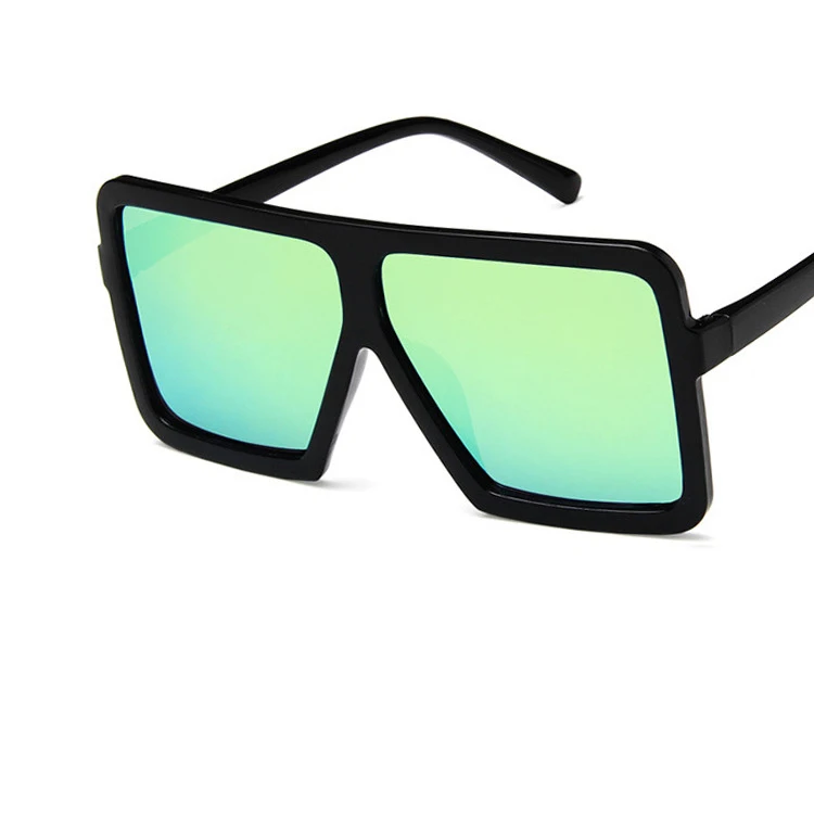 

1275 Fashion 2021 Oversized Big Square Bling Diamond Rhinestones Women lentes de sol gafas Shades Sunglasses, 6colors