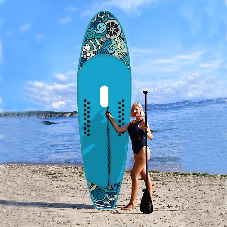 

Blow molded Maximum durable strongest plastic stand up paddle board plastic sup board flyboard, Colorful