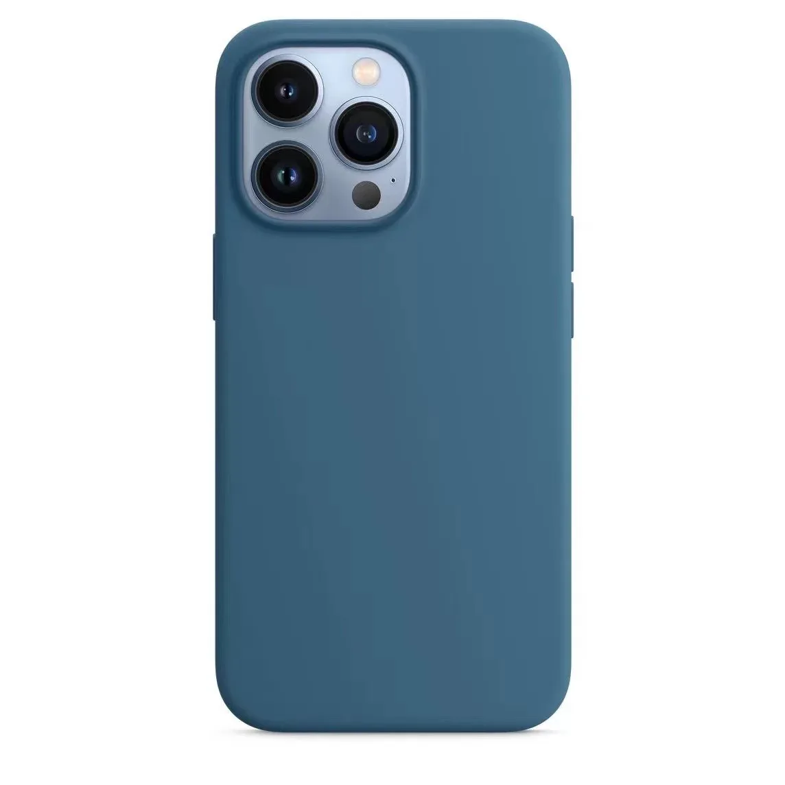 

Hot Custom Magnetic Charging liquid silicone case For iphone 13