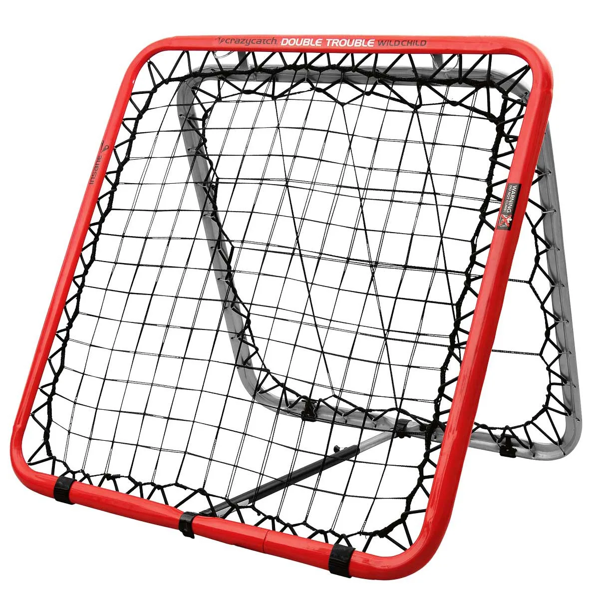 

Crazy Catch Football Rebound Net Double sided, Goalkeeper rebound net, Red