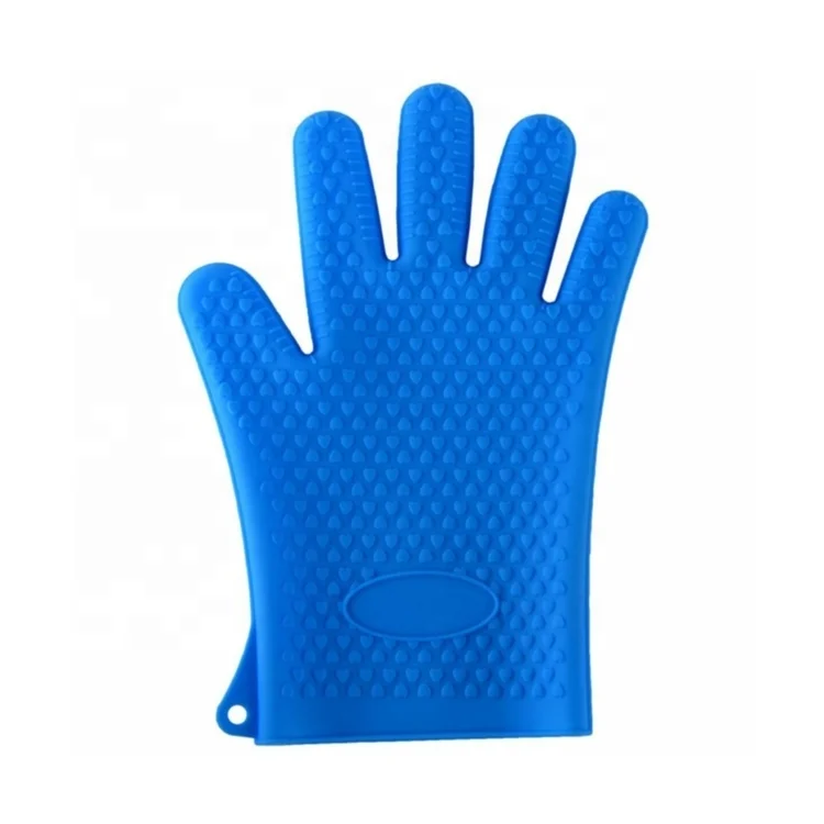 

Waterproof Non-Slip BBQ Silicone Oven Mitts Grilling Cooking Gloves, Customized colors