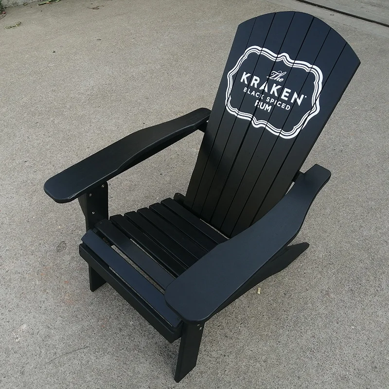 Fabrika Özel Logo Baskılı Katı Ahşap Açık Veranda Bahçe