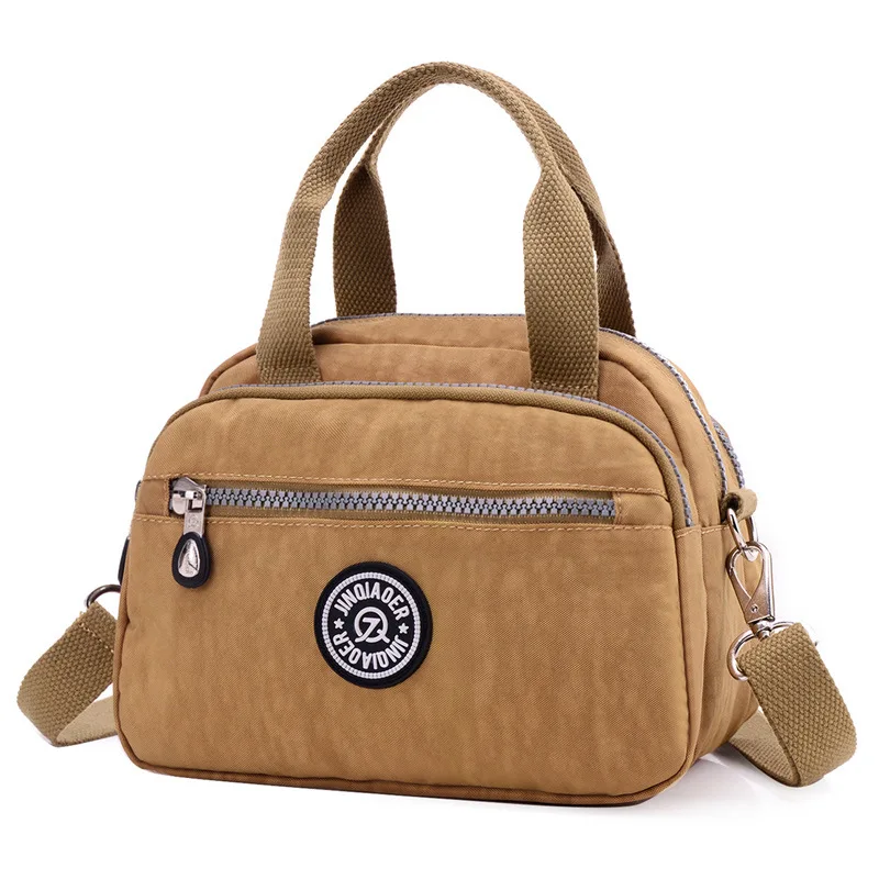 

2021 new style women handbag Leisure Multi Pocket Nylon Shoulder Smart phone Bags Fashion for Girls Man Women