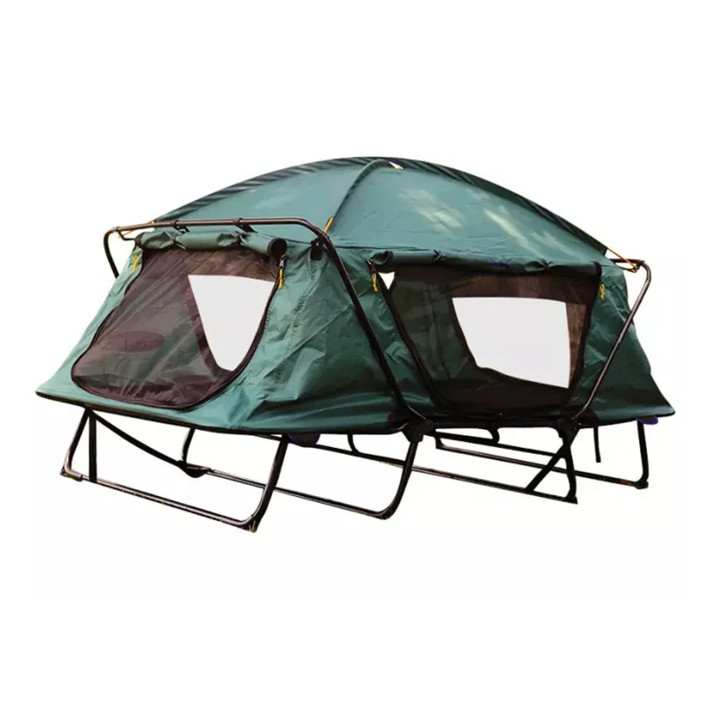 

Acome Folding Double Decker Off The Ground Tent Waterproof Camping Bed Tent