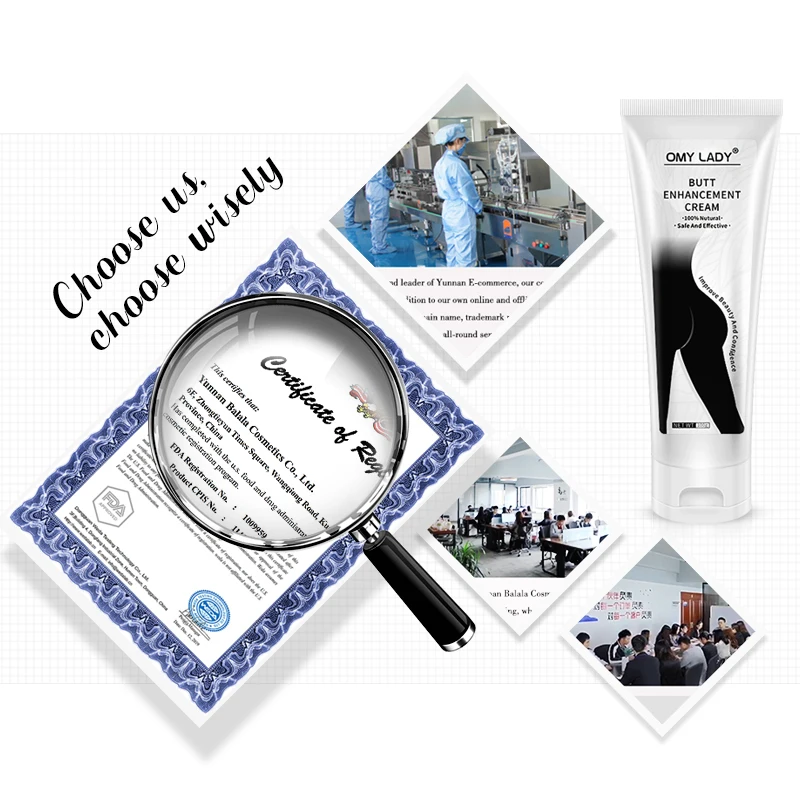
OMY LADY Buttock Hip Lift Up Enlargement Cream Butt Enhancement Cream 