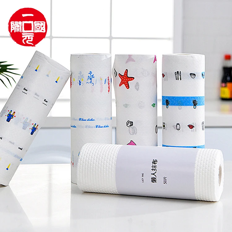 

New One dollar 2021 hot sale cleaning kitchen wipes, Dry Cleaning Wipes, White