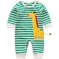 

2018 Amazon Hot Selling High Quality Long Sleeve Cotton Romper Baby