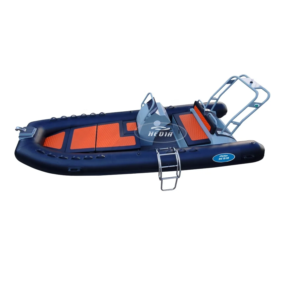 

Norway designed 4.8m Rigid aluminum hull inflatable rib boat 480 with CE certificate
