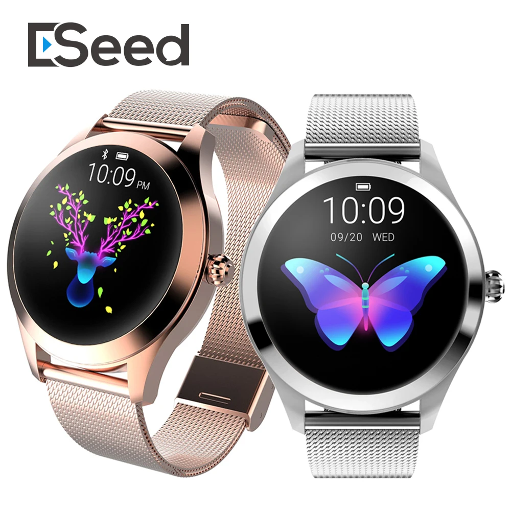 

2021 KW10 BT lady smart watch women waterproof heart rate monitoring fitness smartwatch for smartphone wristwatch