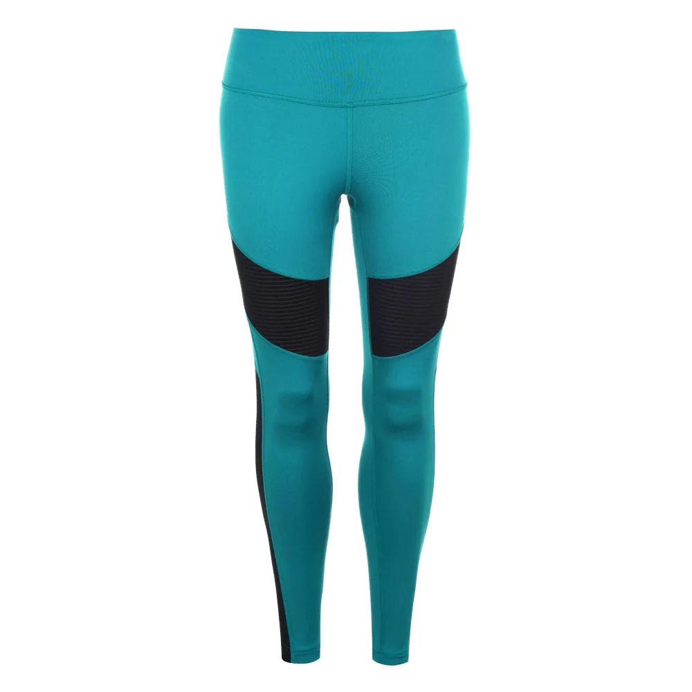 High-Waisted拼接设计Full Length Yoga Pants