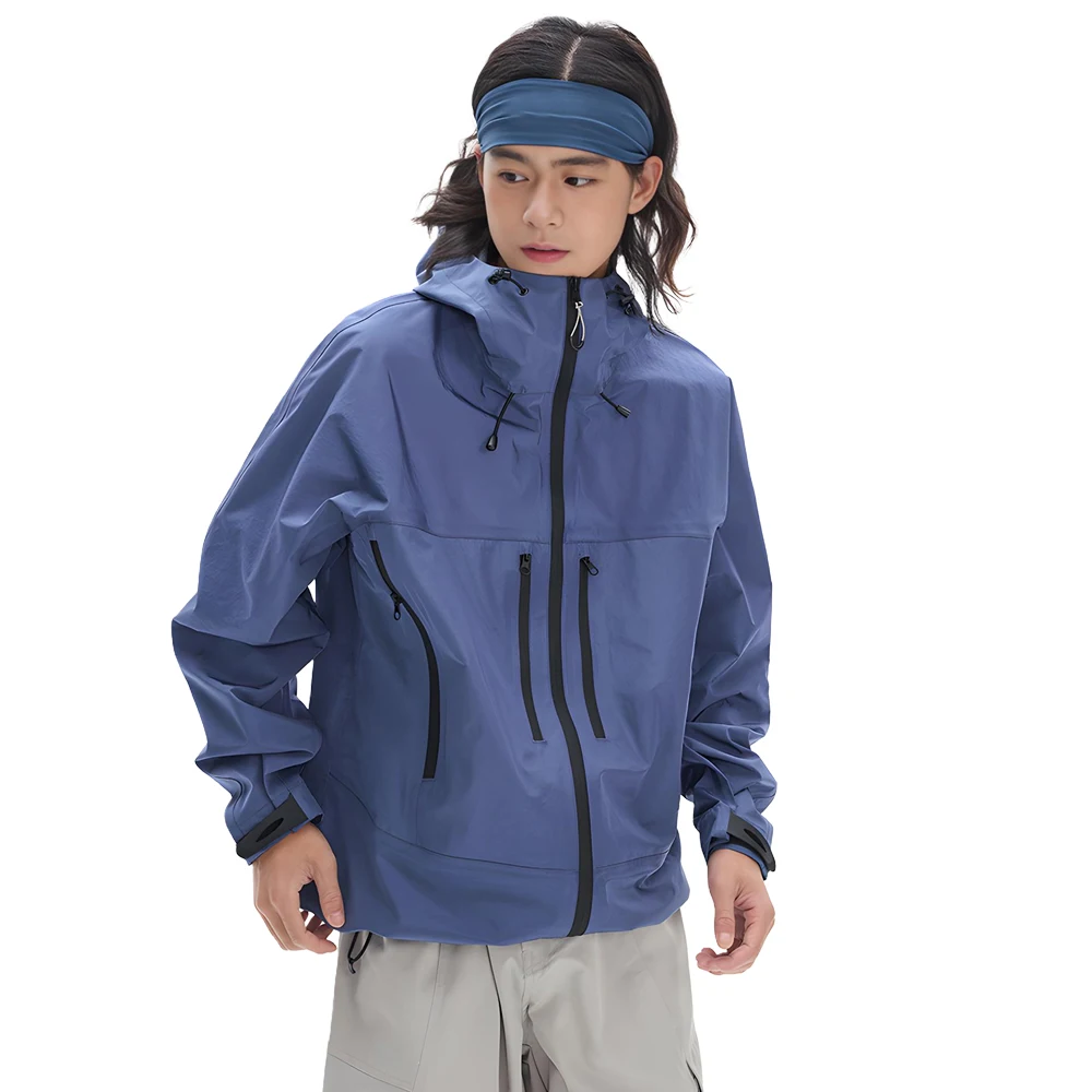 Lightweight Waterproof Rain Jacket Hood