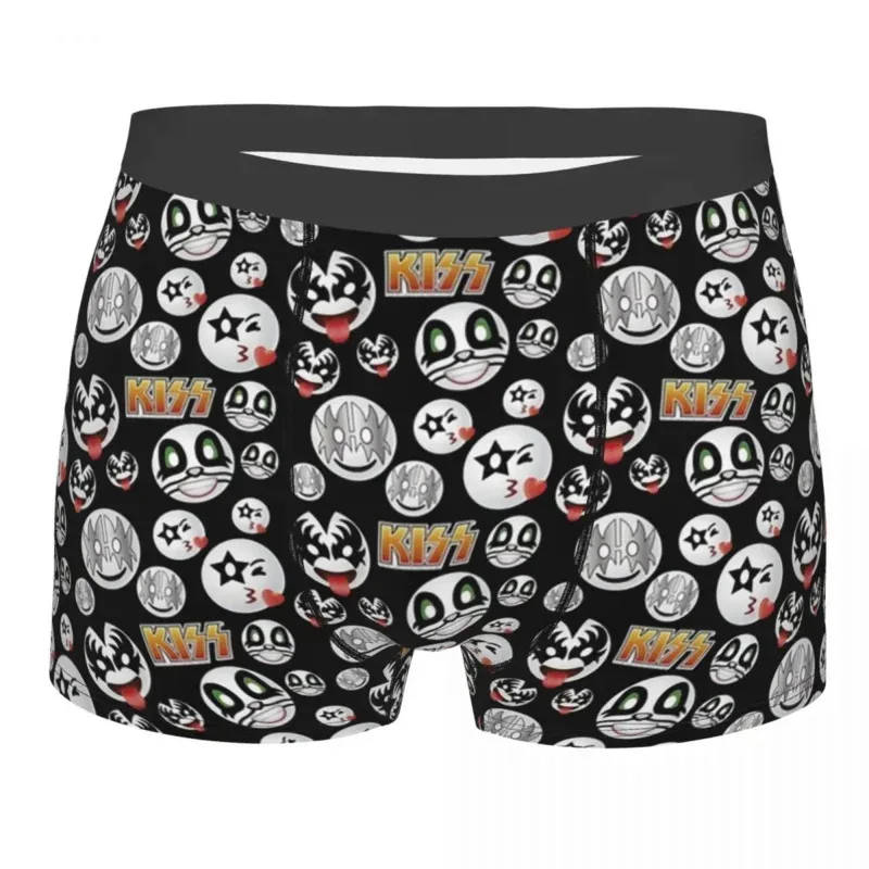 3D Digital Printed Men's Elastic Breathable Underwear Holiday Gift Man Briefs Polyester Custom logo Wholesale Plus Size  Boxer