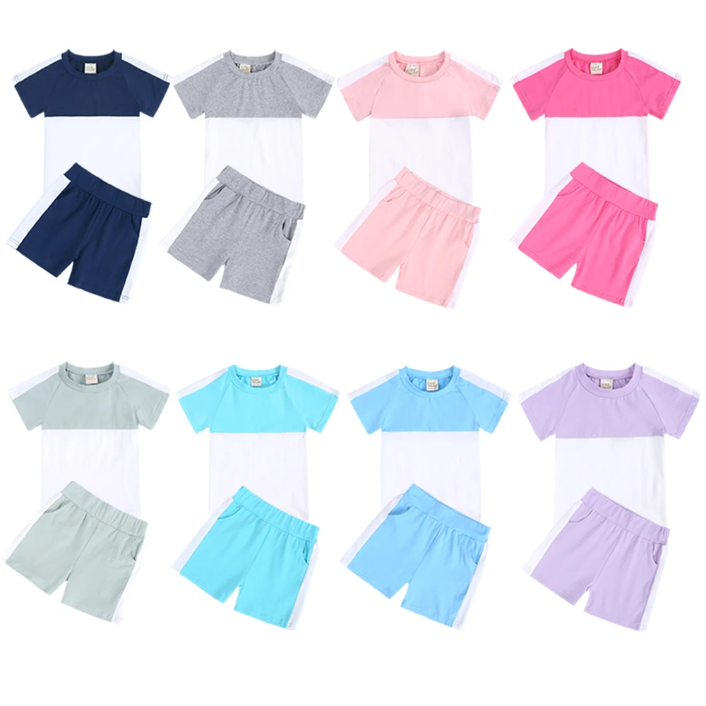 

kids loungewear baby girls clothes set summer baby girl clothing, As picture