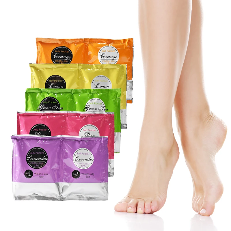 

Foot Skin Care Remove Dead Skin Exfoliating Sea Salt Scrub Pedicure Jelly Spa Foot Soak