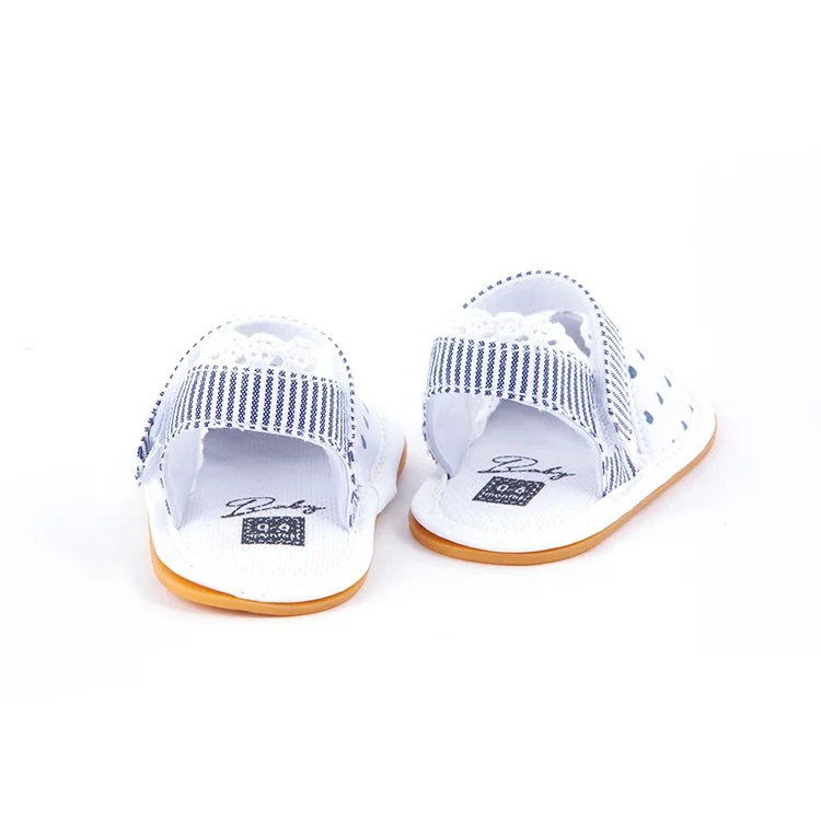 
Lace Edge Kids White Dress Shoes Baby Girls Sandals 