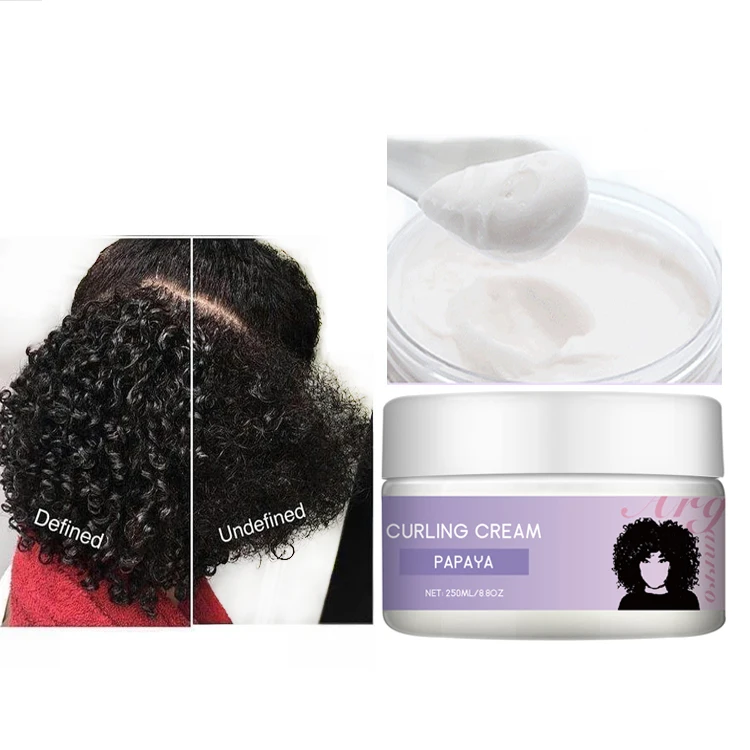 

Arganrro Private Label Bouncy Curl Hair Activator Cream Leaves Hair Soft, Shiny And Deeply Moisturized