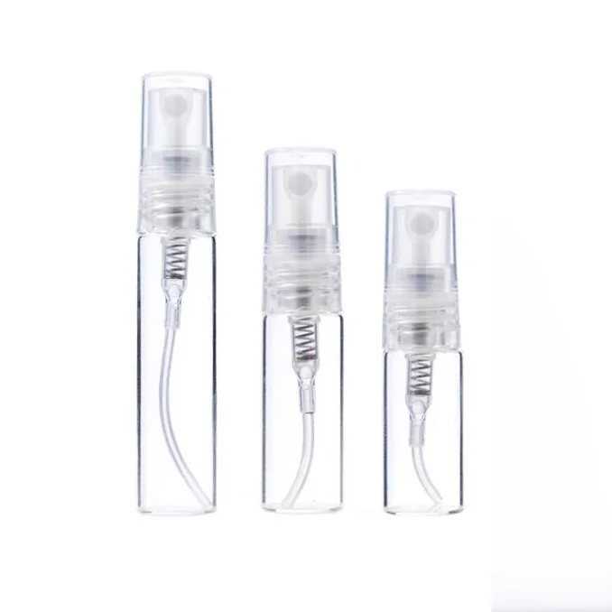 

Portable 10ml spray bottle empty glass sample vials perfume spray bottle mini pocket size glass perfume bottle