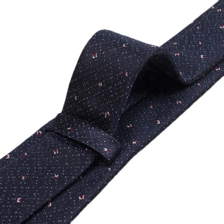 
High Quality Fashion Pattern Necktie Custom Woven Polyester Men Necktie 