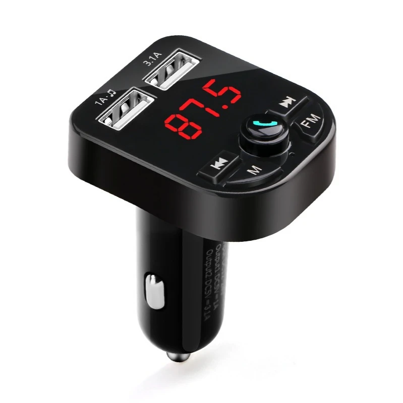 

Car Accessories Car MP3 kit USB multi-function Blue 5.0 tooth hands-free FM Transmitter Player