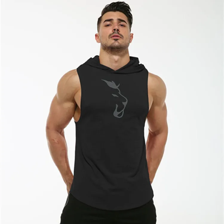 

Wholesale Custom Logo sports muscle fit plain Tank Tops Gym Running Singlet Stringer fitness mens tank top, Different color