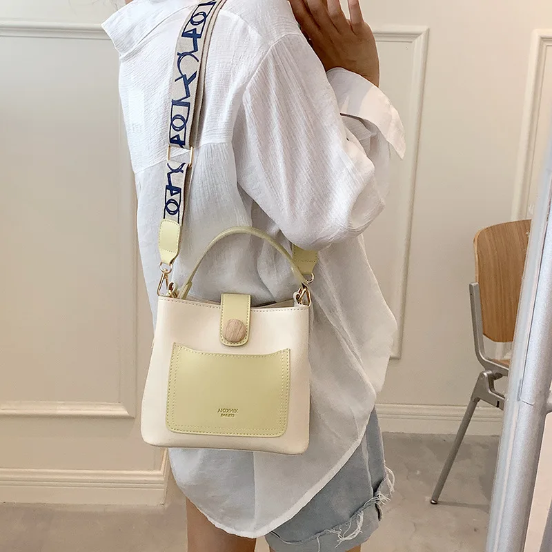 

Small Bag Women Fashion Single Shoulder Messenger Bucket Bag women handbags ladies 2021 shoulder