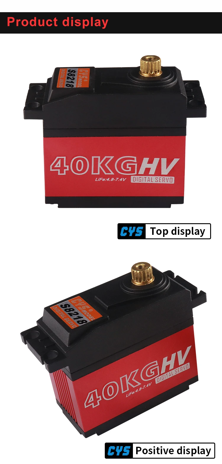 40kg Waterproof Digital High Stall Torque Servo Special For 15 Rc Car