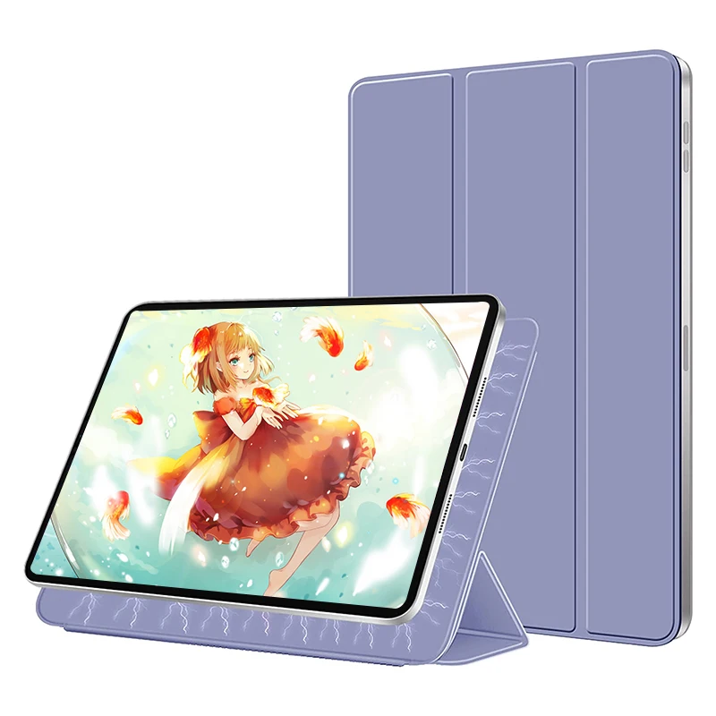 

Wholesale Pencil Holder Case Smart Magnetic Tablet Folio Leather Flip Case For iPad air 4 Case Mini 6, Multi colors