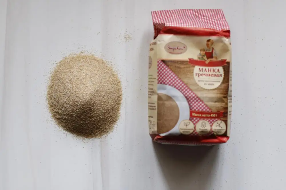 
Buckwheat Semolina flour by brand TM Endaksi 